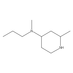 N,2-Dimethyl-N-propylpiperidin-4-amine Structure