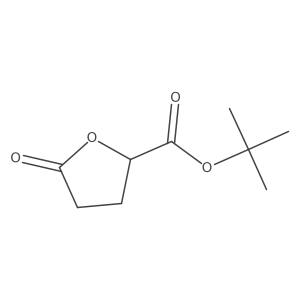 Tert-butyl (2R)-5-oxooxolane-2-carboxylate Structure