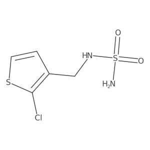 N-[(2-Chloro-3-thienyl)methyl]sulfamide Structure