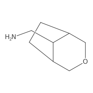 3-Oxabicyclo[3.2.1]octan-8-ylmethanamine结构式