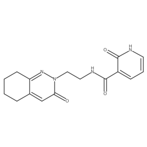 2-hydroxy-N-(2-(3-oxo-5,6,7,8-tetrahydrocinnolin-2(3H)-yl)ethyl)nicotinamide Structure
