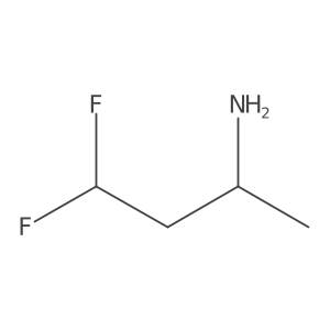 (S)-4,4-Difluorobutan-2-amine结构式
