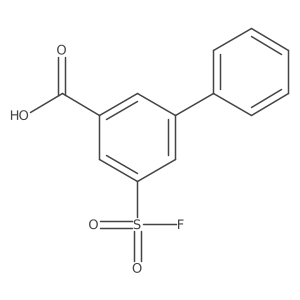 3-(Fluorosulfonyl)-5-phenylbenzoic acid Structure