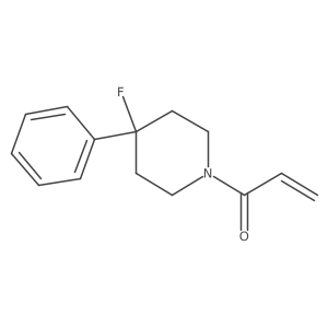 1-(4-Fluoro-4-phenylpiperidin-1-yl)prop-2-en-1-one Structure