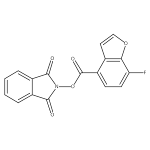 1,3-dioxo-2,3-dihydro-1H-isoindol-2-yl 7-fluoro-1-benzofuran-4-carboxylate Structure