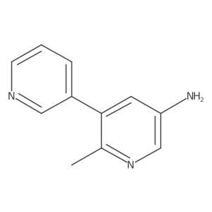 2-Methyl-[3,3'-bipyridin]-5-amine Structure