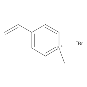 N-methyl-4-vinylpyridinium bromide)结构式