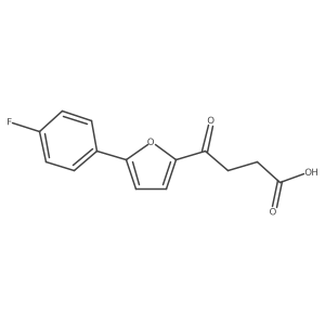 5-(4-Fluorophenyl)-I(3)-oxo-2-furanbutanoic acid Structure