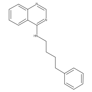 N-(4-phenylbutyl)quinazolin-4-amine Structure