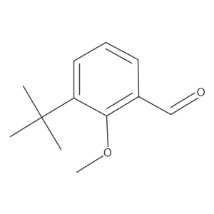 3-(Tert-butyl)-2-methoxybenzaldehyde结构式