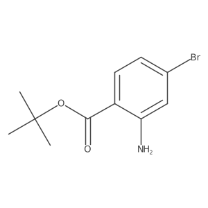 Tert-butyl 2-amino-4-bromobenzoate Structure