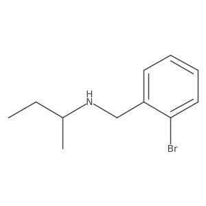 (2-Bromobenzyl)sec-butylamine结构式