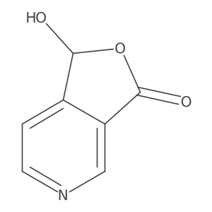 1-Hydroxy-1H,3H-furo[3,4-C]pyridin-3-one Structure