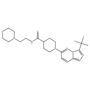 C18H24F3N7O2结构式