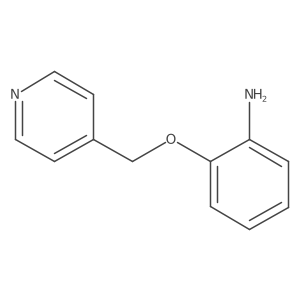 2-(Pyridin-4-ylmethoxy)aniline Structure