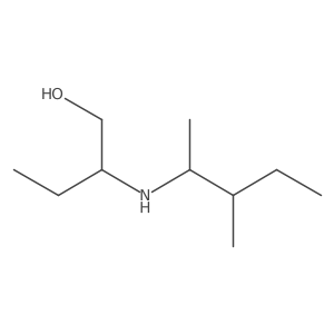 2-[(3-Methylpentan-2-yl)amino]butan-1-ol Structure