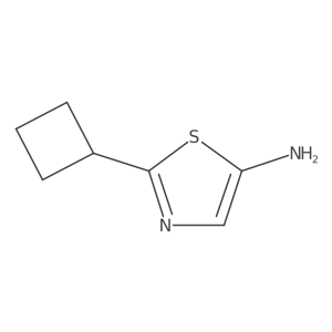 2-Cyclobutylthiazol-5-amine Structure