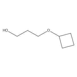 3-Cyclobutoxypropan-1-ol结构式
