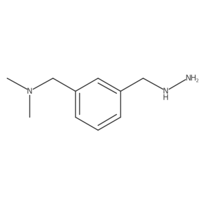 {[3-(Hydrazinylmethyl)phenyl]methyl}dimethylamine结构式