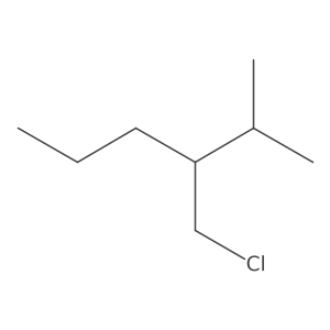 3-(Chloromethyl)-2-methylhexane结构式