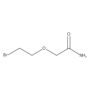 2-(2-Bromoethoxy)acetamide Structure