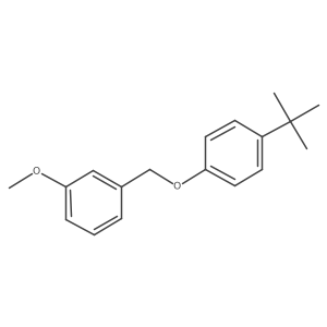 1-[[4-(1,1-Dimethylethyl)phenoxy]methyl]-3-methoxybenzene结构式