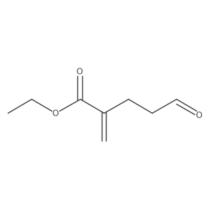 Ethyl 2-methylene-5-oxopentanoate Structure