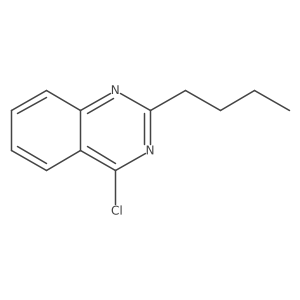 2-Butyl-4-chloroquinazoline Structure
