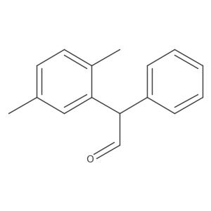 2-(2,5-Dimethylphenyl)-2-phenylacetaldehyde结构式