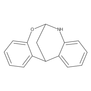 7,12-Dihydro-6,12-methano-6H-dibenz[d,g][1,3]oxazocine结构式