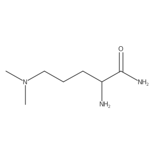 2-Amino-5-(dimethylamino)pentanamide Structure
