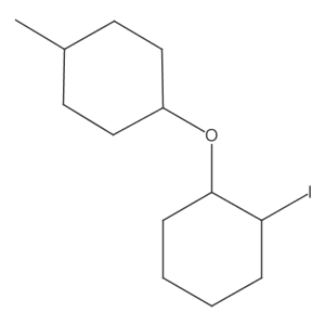 1-[(2-Iodocyclohexyl)oxy]-4-methylcyclohexane Structure