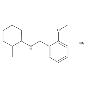 N-(2-methoxybenzyl)-2-methylcyclohexanamine hydrobromide Structure