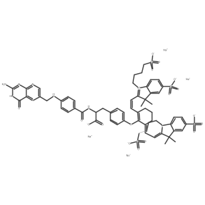 Pafolacianine Sodium Structure