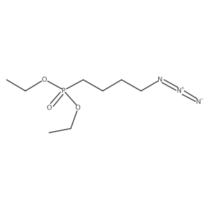 Diethyl(4-azidobutyl)phosphonate结构式
