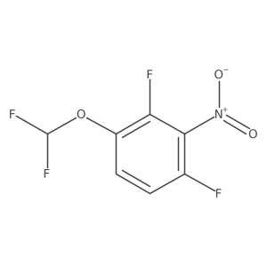 1,3-Difluoro-4-difluoromethoxy-2-nitrobenzene Structure