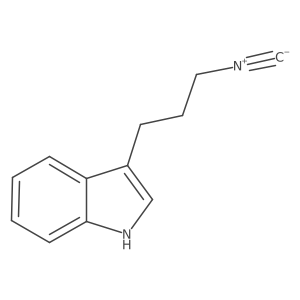 3-(3-isocyanopropyl)-1H-indole结构式