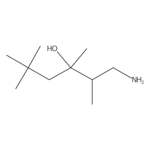 1-Amino-2,3,5,5-tetramethylhexan-3-ol结构式