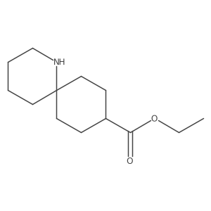 Ethyl 1-azaspiro[5.5]undecane-9-carboxylate Structure