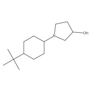1-(4-(Tert-butyl)cyclohexyl)pyrrolidin-3-ol Structure