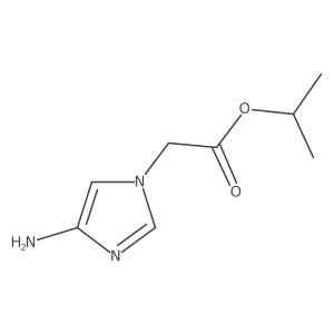 propan-2-yl 2-(4-amino-1H-imidazol-1-yl)acetate Structure