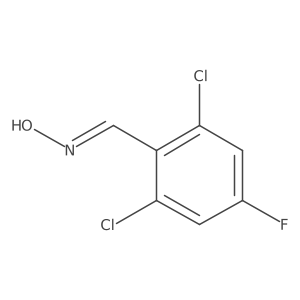 2,6-Dichloro-4-fluorobenzaldoxime结构式