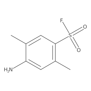 4-Amino-2,5-dimethylbenzene-1-sulfonyl fluoride Structure