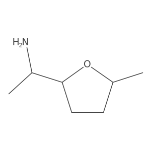 (1R)-1-[(5R)-5-methyloxolan-2-yl]ethan-1-amine结构式
