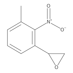 2-(3-Methyl-2-nitrophenyl)oxirane结构式