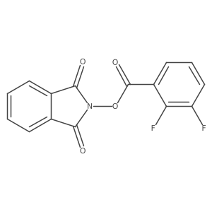 1,3-dioxo-2,3-dihydro-1H-isoindol-2-yl 2,3-difluorobenzoate Structure
