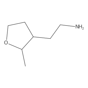 2-[(2S,3S)-2-Methyloxolan-3-yl]ethanamine结构式