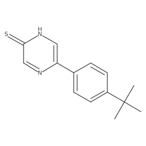 5-(4-Tert-butylphenyl)-1,2-dihydropyrazine-2-thione Structure