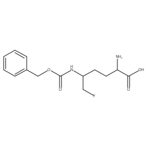 2-Amino-5-{[(benzyloxy)carbonyl]amino}-6-fluorohexanoic acid Structure