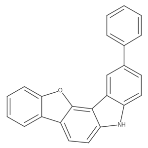 2-phenyl-5H-[1]benzofuro[3,2-c]carbazole Structure